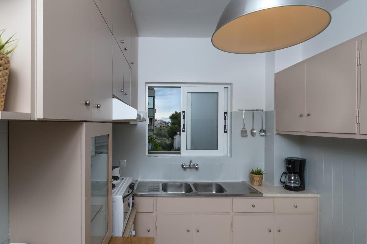 Apartment For 4 Ppl With Great View In Афины Экстерьер фото