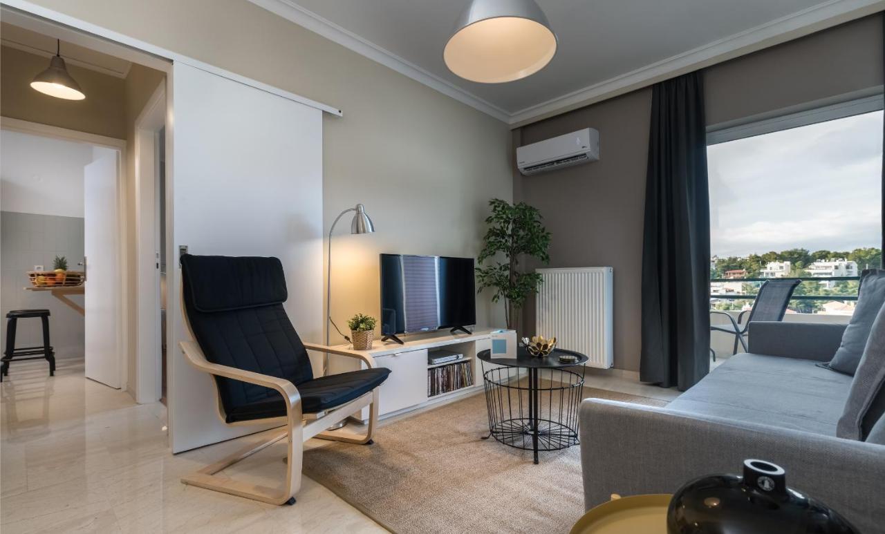 Apartment For 4 Ppl With Great View In Афины Экстерьер фото